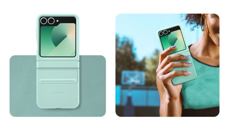Ốp lưng da thực vật Z Flip6